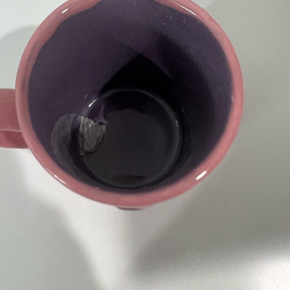 Hand painted ceramic I ❤️ MOM MUG - Picture 2 of 3